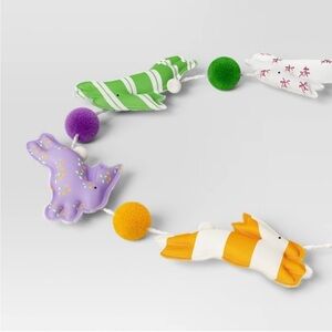 NEW Threshold Multicolor Bunny Garland